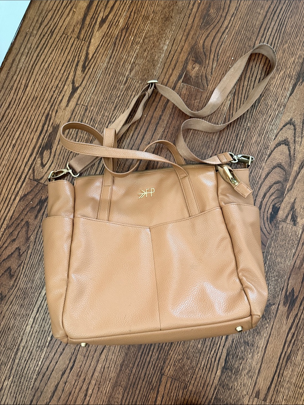 Freshly picked diaper bag